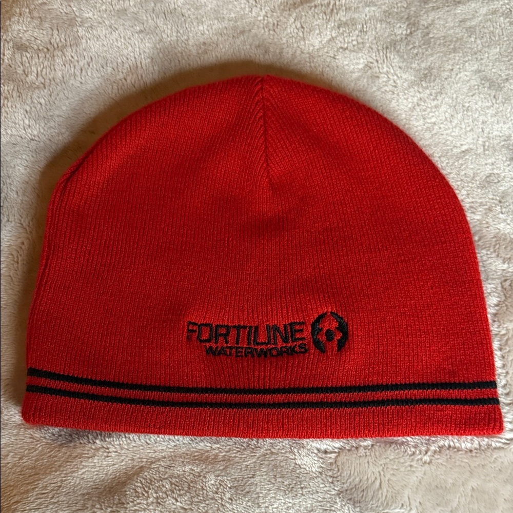 Sport-Tek Red Kids Beanie